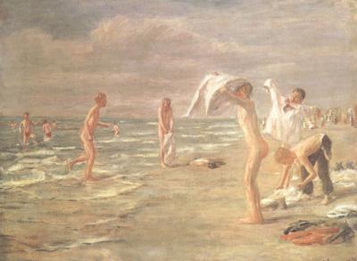 Max Liebermann Bathing Youths (nn02) oil painting picture